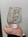 *inner* Merry Little Wine Glass