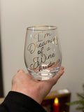 Dreaming Wine Glass