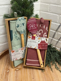Home Sweet Holidays All- Purpose Apron & Spatula Set