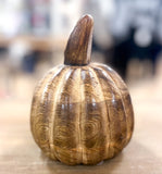 Carved Black/natural Pumpkins