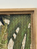 FINAL SALE - Wd Leaf Wall Decor S/2 17"w, 25"h