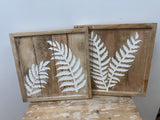 FINAL SALE - FERN LEAVES WALL DECOR