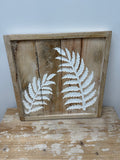 FINAL SALE - FERN LEAVES WALL DECOR