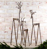 Bronze Iron Deer