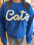 Cats - Chunky Chenille Yarn, Sweatshirt