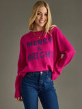 Magenta Mery & Bright Sweater