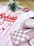 Pink Bobcat Sweatshirt - Candy Stripe