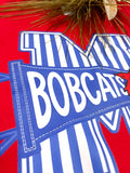 "M" Bobcat Stripe Sweatshirt