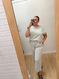 Stone Criss Cross Top
