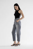 BARREL LEG JEANS HIGH RISE