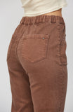 HIGH RISE JOGGER - COCOA