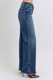 Judy Blue Mid Rise Wide Leg