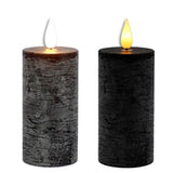 4 In Black Led Votive