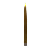 Tall Brown Realistic Led Taper - Ts
