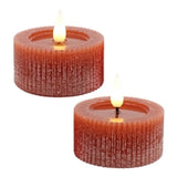 Large Orange Led Tea Lights
