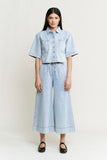 Hr Wide Leg Capri