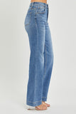 Curvy HR Frayed Hem