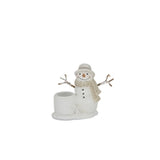 Snowfall Snowman Taper Holder