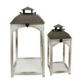 Lantern with Metal Top 24" - Large qty 1