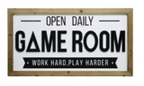 Mdf Game Room Wall Decor