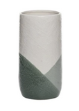 Dol Green Textured Lg Vase