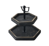 2 Tier Hexagon Tray