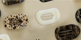 Large Round Flat Hair Clip