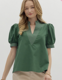 Hunter Green Top