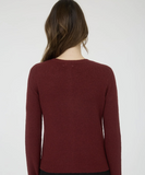 Round Neck Button Long