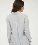 Stripped Button Down With Pockets