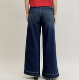 Hw Palazzo Front Patch Pants