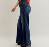 Hw Palazzo Front Patch Pants