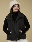Curvy Black Vest
