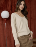 Oatmeal Seam Sweater