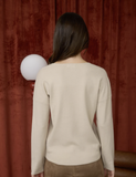 Oatmeal Seam Sweater