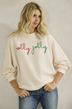 Holy Jolly Cloudy Knit Top