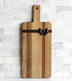 19 X 8 Rect. Bow Design Serving Board (color Varies)