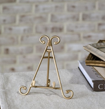 7 Gold Triangle Back Easel