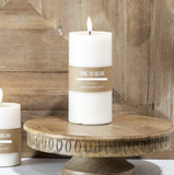 6 Led Pillar Candle