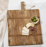22 X 16 Nat. Wood Deco Serving Board