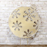 Brushed Gold Holiday Ball Stake