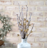 *inner* 11.8 Gold Holly Berry Pick