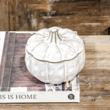 *inner* Reactive Glaze Pumpkin Bowl