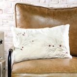 12x20 Green Holly Pillow