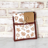 Gingerbread Cookie Potholder Towel Set