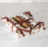 3 Pc Gingerbread Cookie Towel W/bag