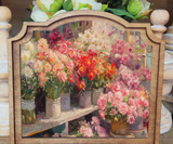Provincial Flower Shop Framed Art