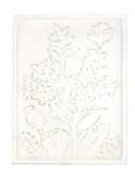 FINAL SALE - Embossed Flower Frame