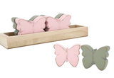 Pink And Green Butterfly Blocks