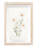 Blossom Framed Fabric Sign